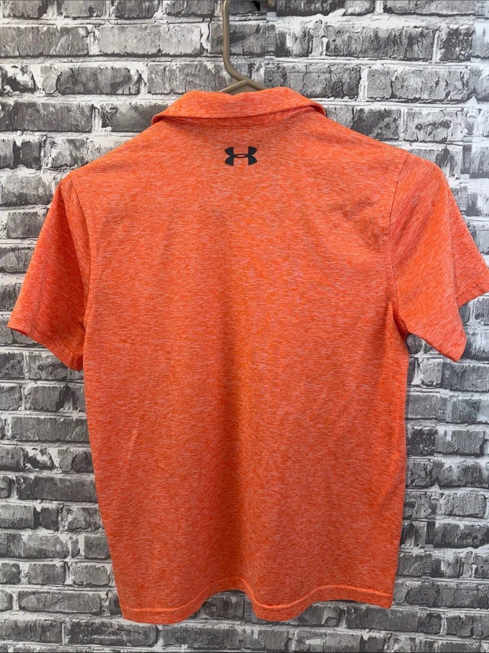 Under Armour Orange Polo Shirt